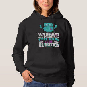 Robotics Engineering AI Autonomous Robot Building Hoodie