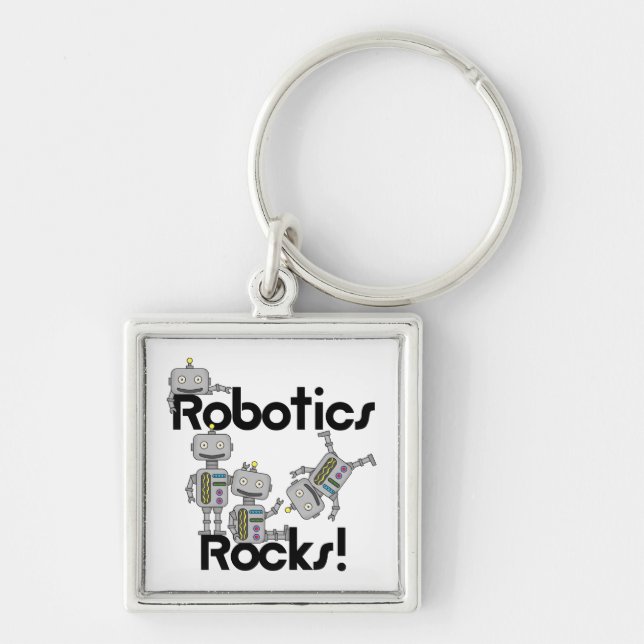 Robotics Rocks Key Ring (Front)