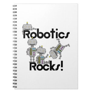 Robotics Rocks Spiral Notebook