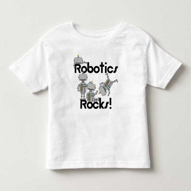 Robotics Rocks Toddler T-Shirt (Front)