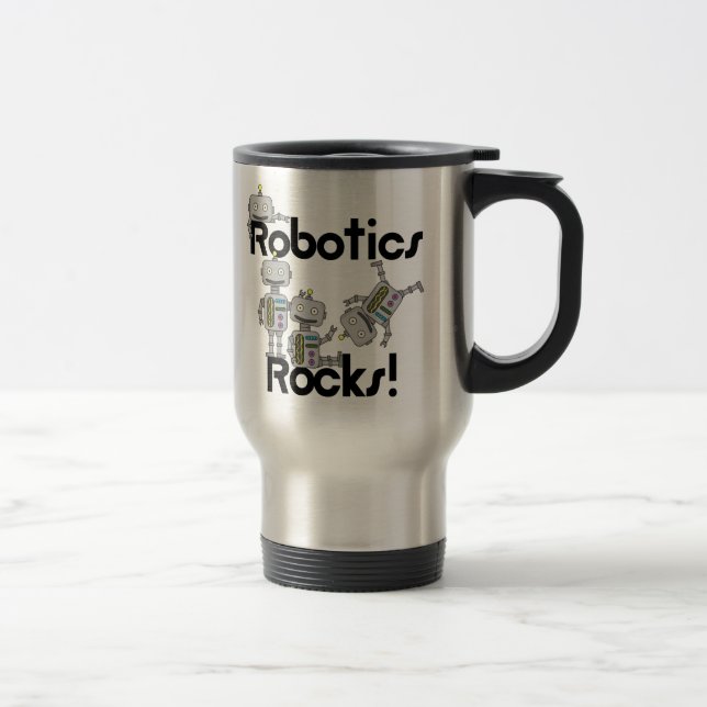 Robotics Rocks Travel Mug (Right)