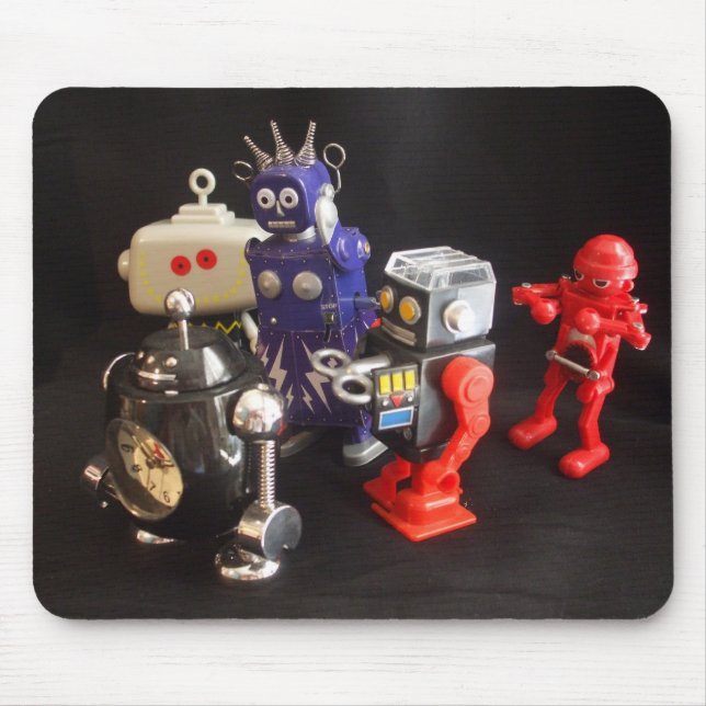 Robots are Coming Mousepad (Front)