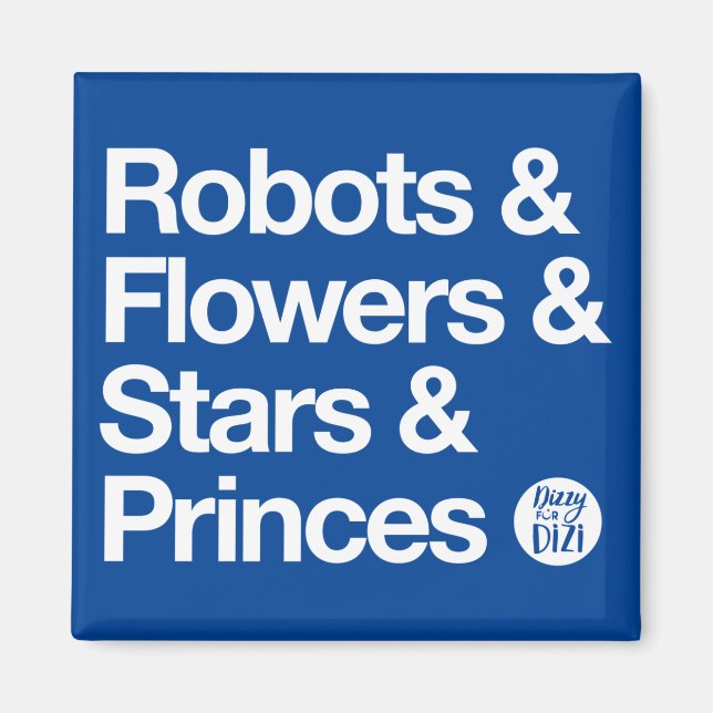 Robots& Blue Magnet (Front)