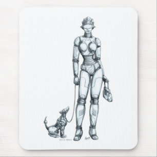 Robots Mouse Pad