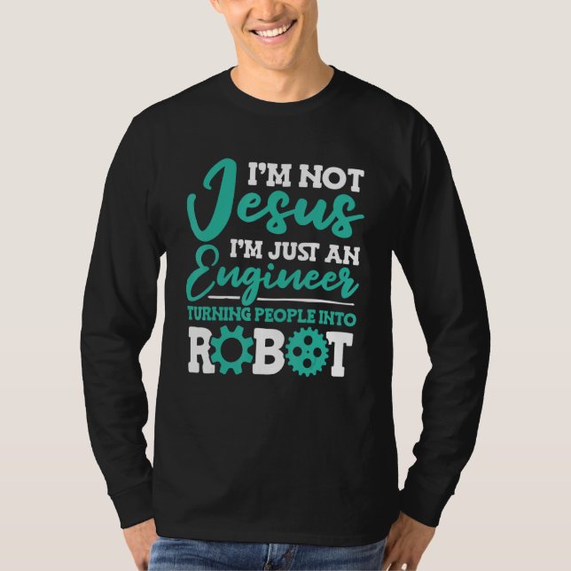 Robots Sarcastic   Ai Artificial Intelligence Robo T-Shirt (Front)