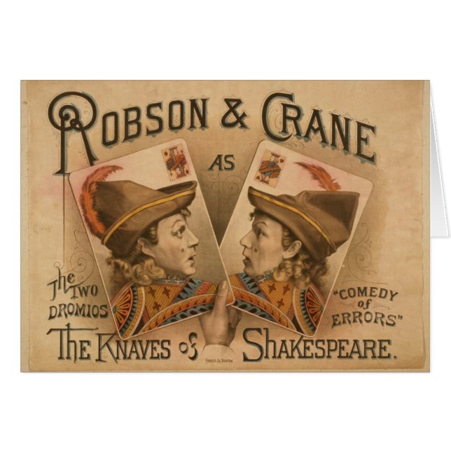 Robson & Crane - the Knaves of Shakespeare (Front Horizontal)