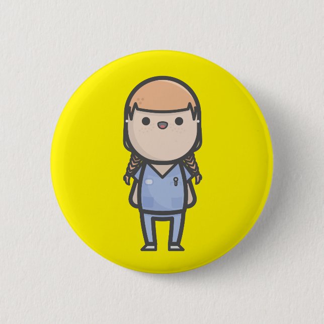 Robyn Miller - Casualty 6 Cm Round Badge (Front)