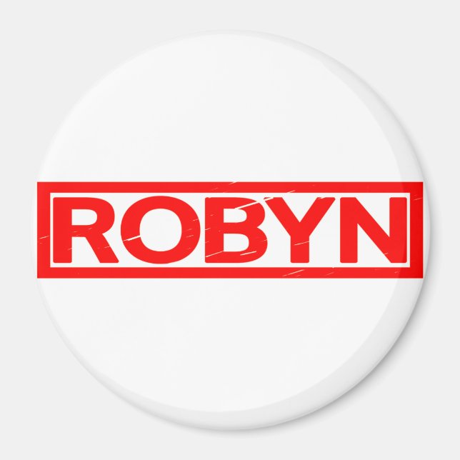 Robyn Stamp Magnet (Front)