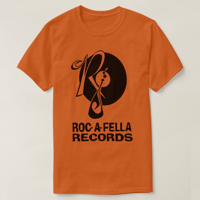 RocAFella Records Hoodie T-Shirt (Design Front)