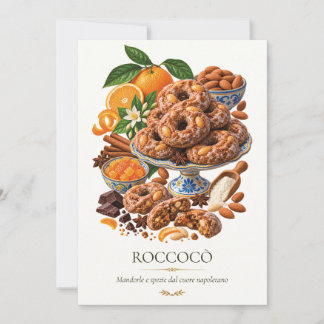 Roccocò – Vintage Italian Dessert Invitation