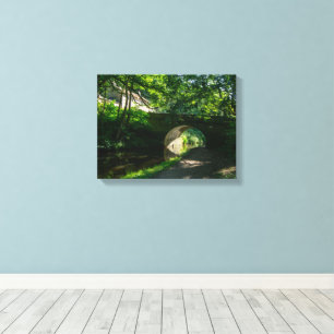 Rochdale Canal, Sowerby Bridge Canvas Print