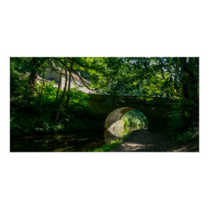 Rochdale Canal, Sowerby Bridge Poster