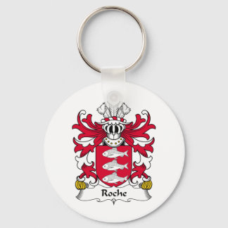 Roche Family Crest Key Ring