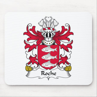 Roche Family Crest Mouse Pad