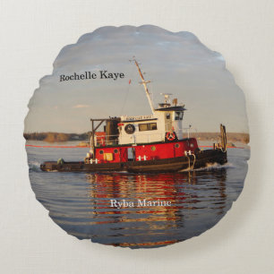 Rochelle Kaye round pillow