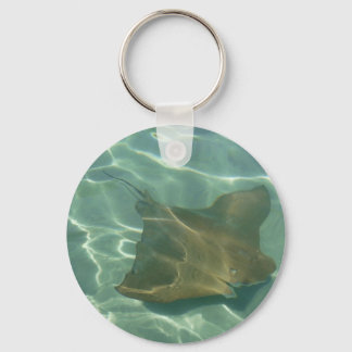 Rochen im Meer Key Ring