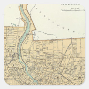 Rochester 2 square sticker