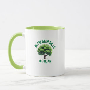 Rochester Hills Michigan Coffee Mug