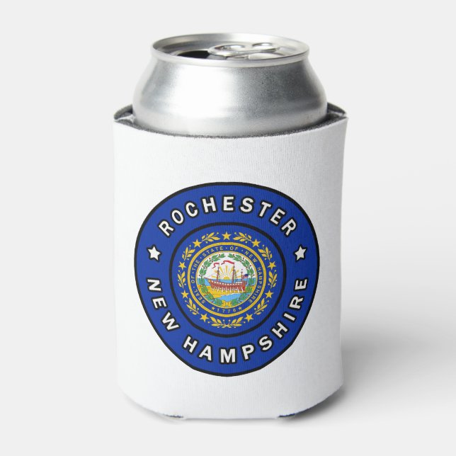 Rochester New Hampshire Can Cooler (Can Front)