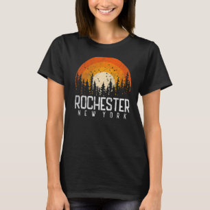 Rochester New York NY Retro Vintage 70s 80s 90s T-Shirt