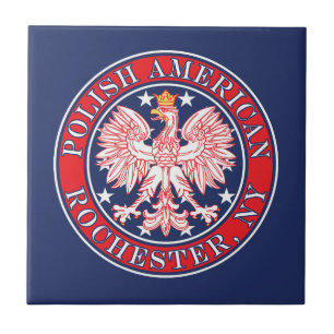 Rochester New York Polish Eagle Tile