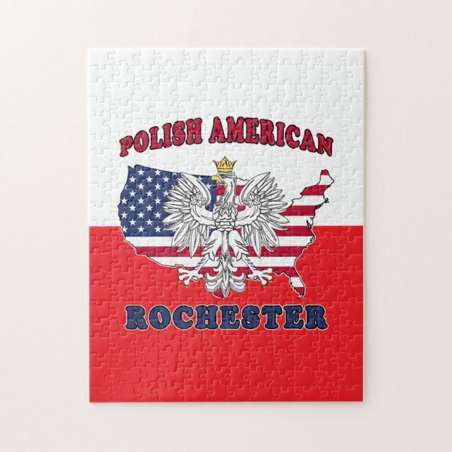 Rochester New York Polish Jigsaw Puzzle (Vertical)