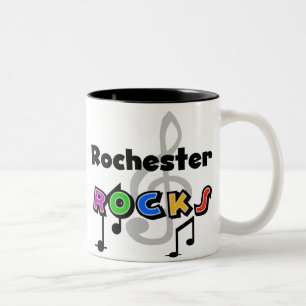 Rochester Rocks Two-Tone Coffee Mug