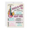Rock a bye rockstar baby shower Invitations