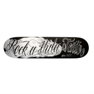 Rock a Hula Tattoo Skateboard