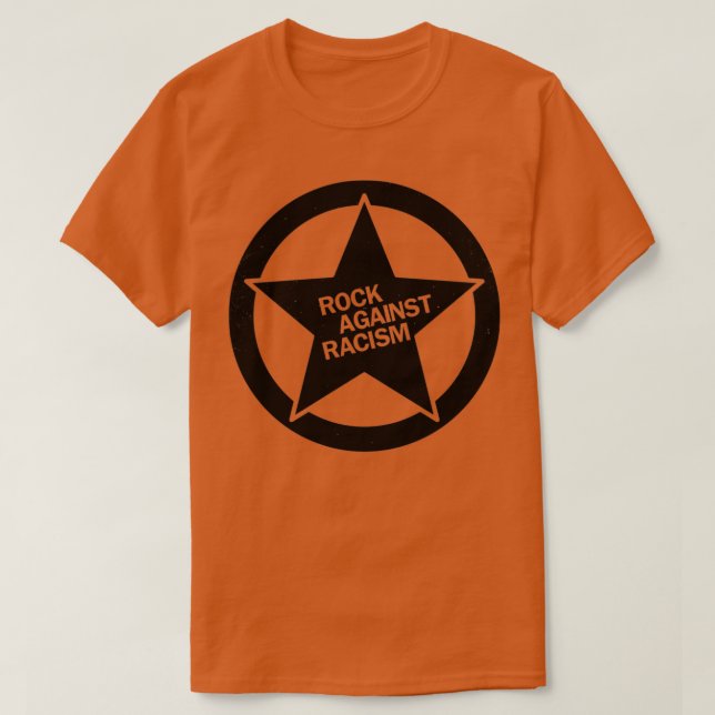 Rock Against Racism  T-Shirt (Design Front)
