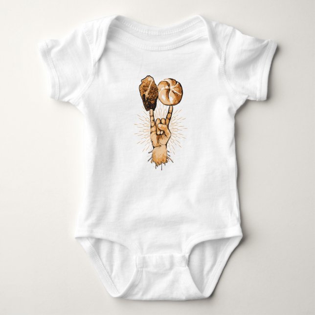 Rock and Roll Baby Bodysuit (Front)