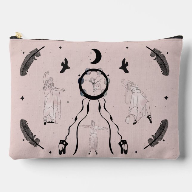 Rock and Roll Ballerina II Accessory Pouch (Front)