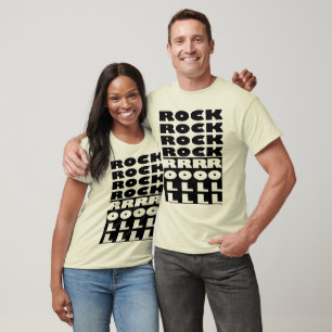 Rock and Roll Design T-Shirt
