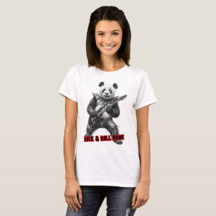 Rock and Roll fame on a Black T-Shirt