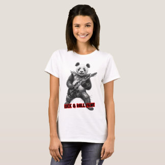 Rock and Roll fame on a Black T-Shirt