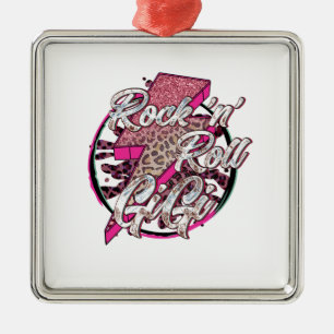 Rock And Roll Gigi Metal Tree Decoration