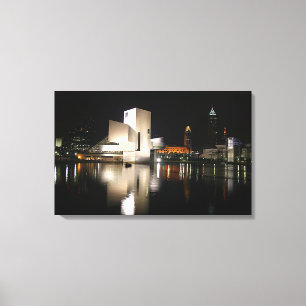 Rock and Roll Hall of Fame & Museum, Cleveland OH Canvas Print