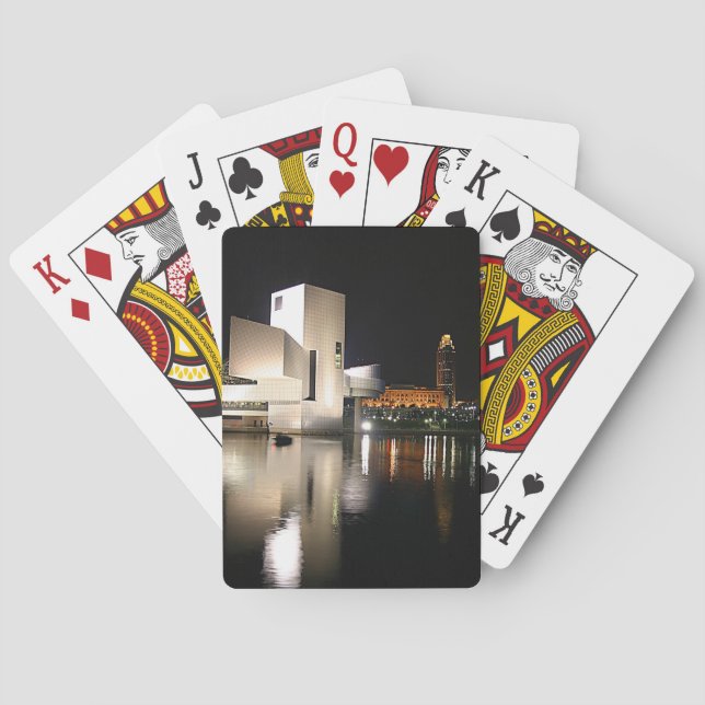 Rock and Roll Hall of Fame & Museum, Cleveland OH Playing Cards (Back)