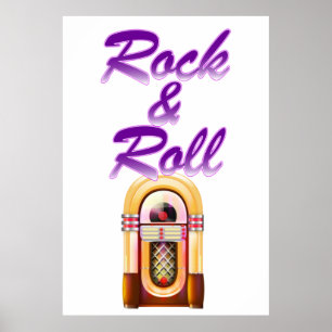 Rock and Roll Jukebox Poster