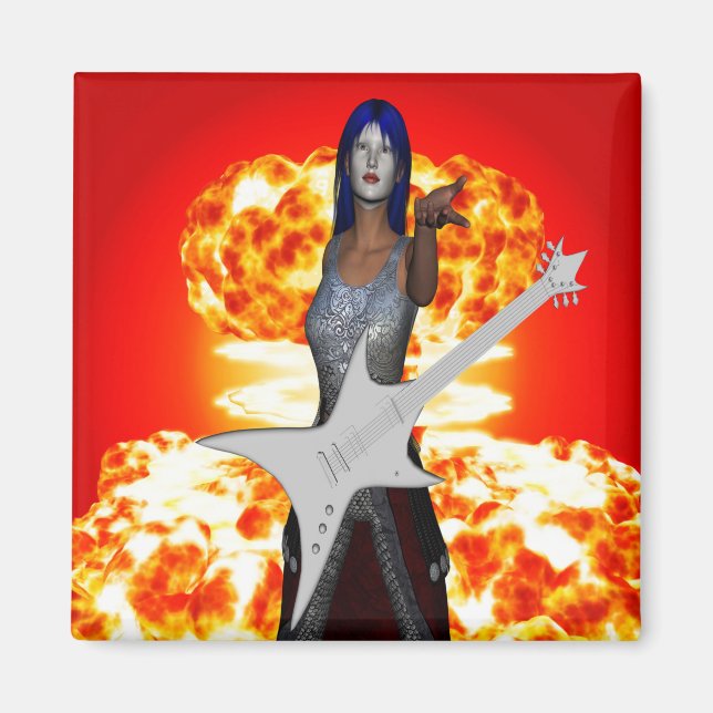 Rock and Roll Magnet (Front)