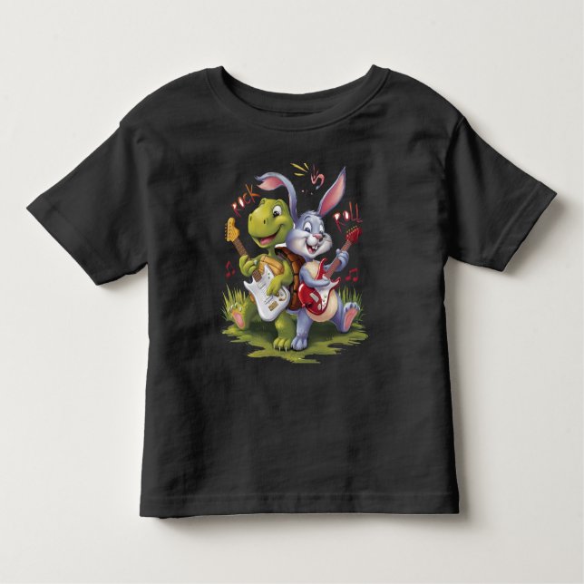 Rock And Roll Melodic Harmony Toddler T-Shirt (Front)