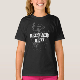 Rock and Roll Monkey Guitarist T-Shirt