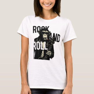 Rock and Roll monkey rebel T-Shirt