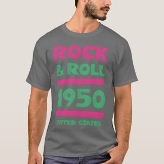 Rock and Roll Music 1950 Vintage friend T-Shirt