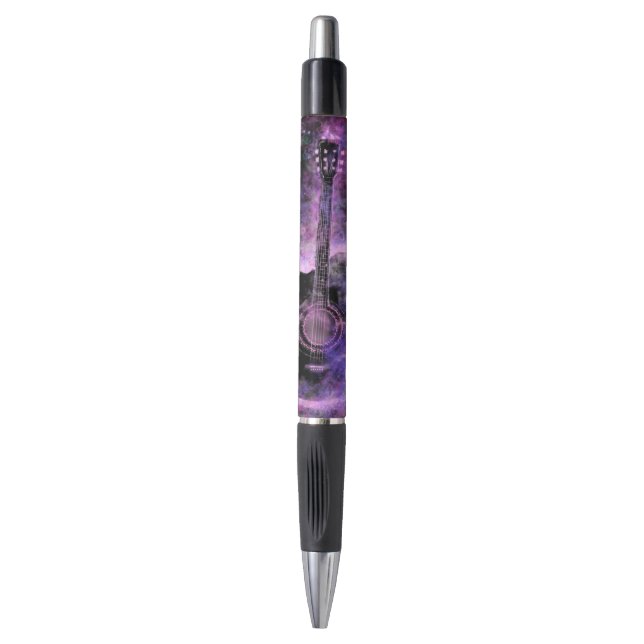 Rock and Roll Music Guitar Pen (Front Vertical)
