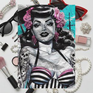 Rock and Roll Pin-up Tissue Paper