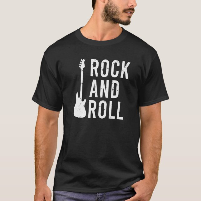Rock and Roll Rocker   T-Shirt (Front)