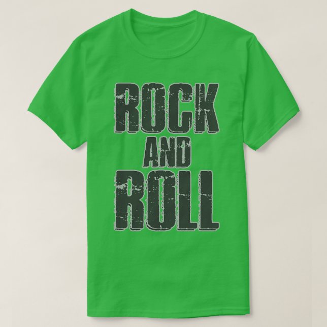 Rock and Roll T-Shirt (Design Front)