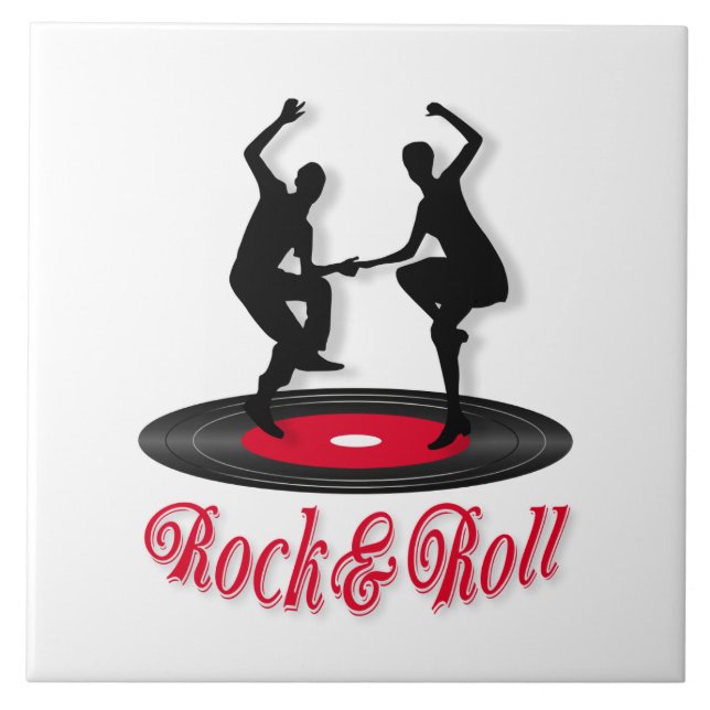 Rock and roll tile (Front)