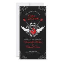 Rock and Roll Wedding Program